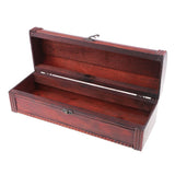 Max Vintage Portable Wood Wine Box Unique Gift Wine Storage Box Bottle Packag