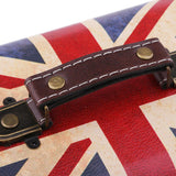Max Antique DO OLD Design Vintage Wooden Jewelry Storage Case UK Flag