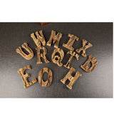 Max DIY Wood 26 Alphabet Craft Letters Plaque/Home/Wedding/Nursery Party Decor B