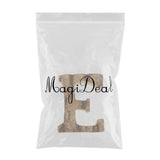 Max DIY Wood 26 Alphabet Craft Letters Plaque/Home/Wedding/Nursery Party Decor E