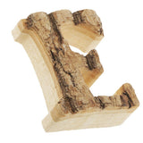 Max DIY Wood 26 Alphabet Craft Letters Plaque/Home/Wedding/Nursery Party Decor E
