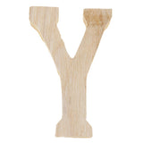 Max DIY Wood 26 Alphabet Craft Letters Plaque/Home/Wedding/Nursery Party Decor Y