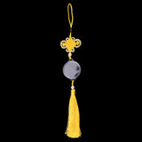 Max Chinese Knot Fengshui Fortune Car Hanging Pendant Home Decoration  Yellow