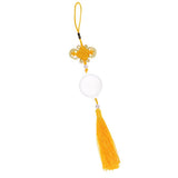 Max Chinese Knot Fengshui Fortune Car Hanging Pendant Home Decoration  Yellow