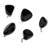 Max Natural Mineral Pendant Polished Stone Pendant Decor for Necklace Gifts #1