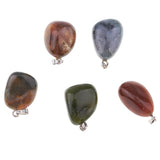 Max Natural Mineral Pendant Polished Stone Pendant Decor for Necklace Gifts #3