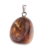 Max Natural Mineral Pendant Polished Stone Pendant Decor for Necklace Gifts #3
