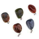Max Natural Mineral Pendant Polished Stone Pendant Decor for Necklace Gifts #3