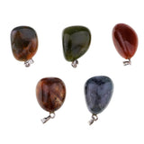 Max Natural Mineral Pendant Polished Stone Pendant Decor for Necklace Gifts #3