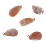 Max Natural Mineral Pendant Polished Stone Pendant Decor for Necklace Gifts #4
