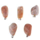 Max Natural Mineral Pendant Polished Stone Pendant Decor for Necklace Gifts #4