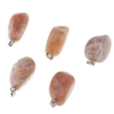 Max Natural Mineral Pendant Polished Stone Pendant Decor for Necklace Gifts #4