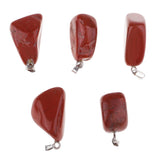 Max Natural Mineral Pendant Polished Stone Pendant Decor for Necklace Gifts #7
