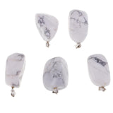 Max Natural Mineral Pendant Polished Stone Pendant Decor for Necklace Gifts #9