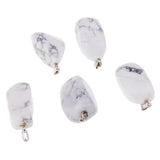 Max Natural Mineral Pendant Polished Stone Pendant Decor for Necklace Gifts #9