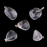Max Natural Mineral Pendant Polished Stone Pendant Decor for Necklace Gifts #10