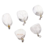 Max Natural Mineral Pendant Polished Stone Pendant Decor for Necklace Gifts #10