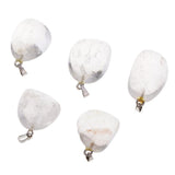 Max Natural Mineral Pendant Polished Stone Pendant Decor for Necklace Gifts #10