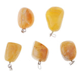 Max Natural Mineral Pendant Polished Stone Pendant Decor for Necklace Gifts #12