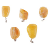 Max Natural Mineral Pendant Polished Stone Pendant Decor for Necklace Gifts #12