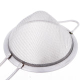 Max Stainless Steel Fine Mesh Strainer Colander Oil Strainer Silvery 9cm