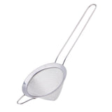Max Stainless Steel Fine Mesh Strainer Colander Oil Strainer Silvery 9cm