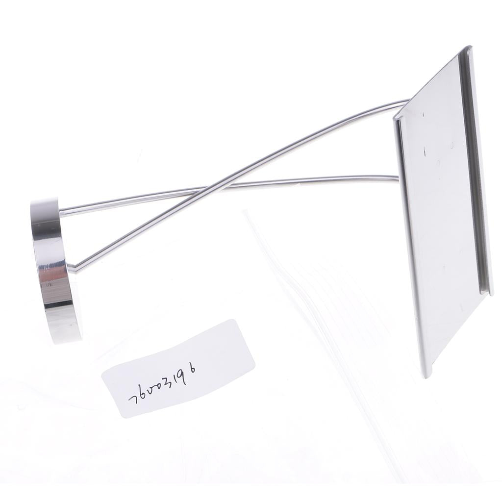 Max Stainless Steel Meal Cards Stand Table Menu Holders Tabletop Display S