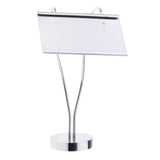 Max Stainless Steel Meal Cards Stand Table Menu Holders Tabletop Display S-1