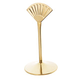 Max Stainless Steel Sector Wedding Name Card Holders Table Decor 6inch Gold