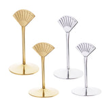 Max Stainless Steel Sector Wedding Name Card Holders Table Decor 6inch Gold