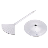Max Stainless Steel Sector Wedding Name Card Holders Table Decor 6inch Silver