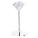 Max Stainless Steel Sector Wedding Name Card Holders Table Decor 6inch Silver