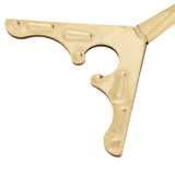 Max Stainless Steel V-shaped Wedding Name Card Holders Table Decor 6inch Gold