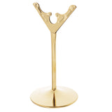Max Stainless Steel V-shaped Wedding Name Card Holders Table Decor 6inch Gold