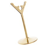 Max Stainless Steel V-shaped Wedding Name Card Holders Table Decor 6inch Gold