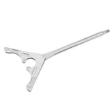 Max Stainless Steel V-shaped Wedding Name Card Holders Table Decor 8inch Silver