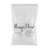 Max Stainless Steel V-shaped Wedding Name Card Holders Table Decor 8inch Silver