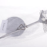Max Stainless Steel V-shaped Wedding Name Card Holders Table Decor 8inch Silver