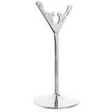 Max Stainless Steel V-shaped Wedding Name Card Holders Table Decor 8inch Silver