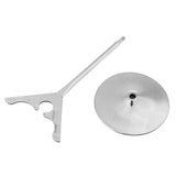 Max Stainless Steel V-shaped Wedding Name Card Holders Table Decor 8inch Silver