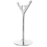Max Stainless Steel V-shaped Wedding Name Card Holders Table Decor 8inch Silver