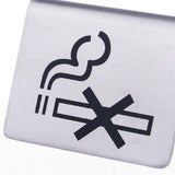 Max Restaurant &Hotel Metal No Smoking Sign Warning Double Side No Smoking Logo
