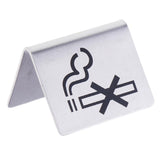 Max Restaurant &Hotel Metal No Smoking Sign Warning Double Side No Smoking Logo