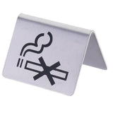 Max Restaurant &Hotel Metal No Smoking Sign Warning Double Side No Smoking Logo