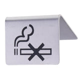 Max Restaurant &Hotel Metal No Smoking Sign Warning Double Side No Smoking Logo