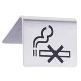 Max Restaurant &Hotel Metal No Smoking Sign Warning Double Side No Smoking Logo