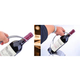 Max Creative Wine Rack Wine Bottle Display Stand Suspension Storage Organizer