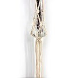 Max Plant Hanger Manual Knitted Cotton Rope Basket Plant Hanging Decoration #1
