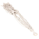 Max Plant Hanger Manual Knitted Cotton Rope Basket Plant Hanging Decoration #3
