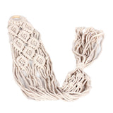 Max Plant Hanger Manual Knitted Cotton Rope Basket Plant Hanging Decoration #5